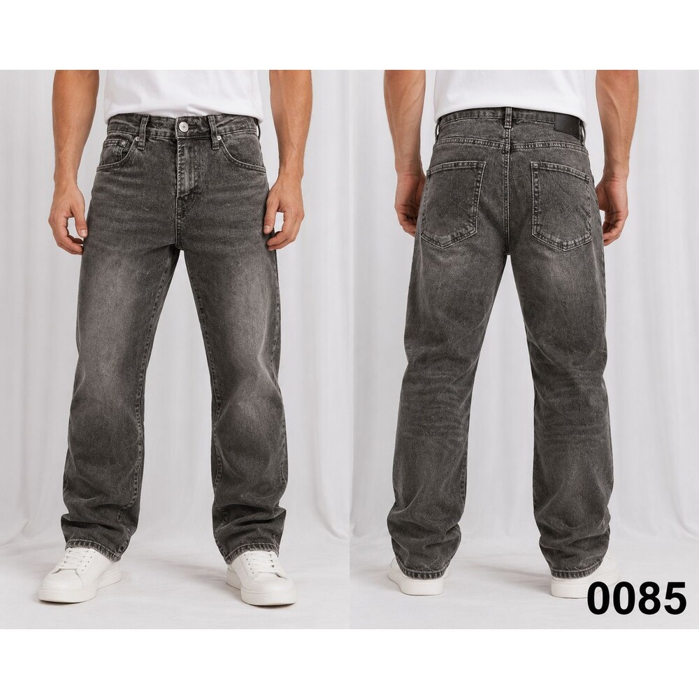 rue21 Men's Grey Acid Wash Stretch Jeans 30x32 Signature Pocket-0085